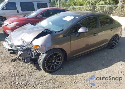 2012 Honda Civic Lx from USA, damaged, VIN 2HGFB2F55CH605488